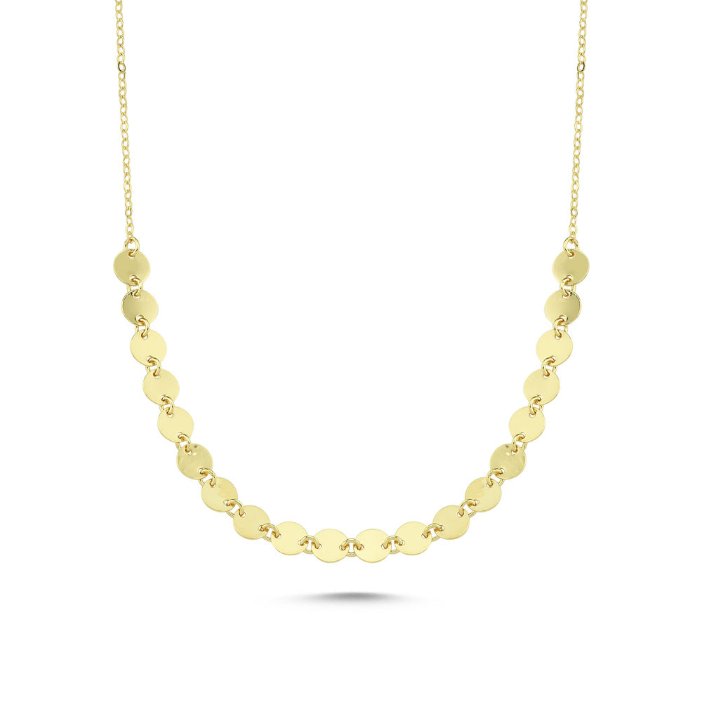 

Pullu Altın Kolye 42 Cm 14k Gold