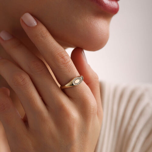 Serçe Parmak Şövalye Yüzük - SembolGold