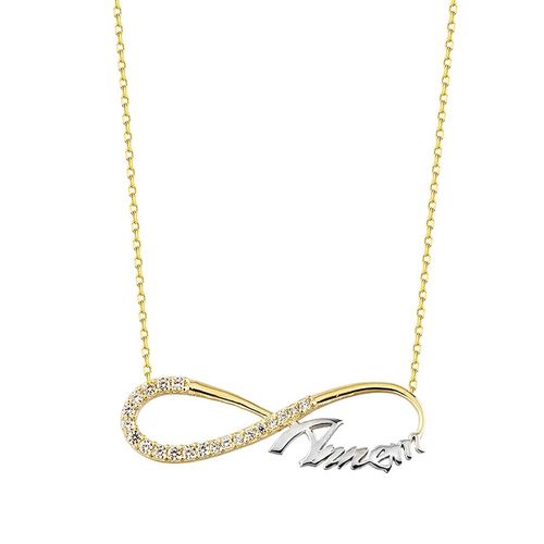 Sonsuz Annem Altın Kolye 14K Gold - SembolGold