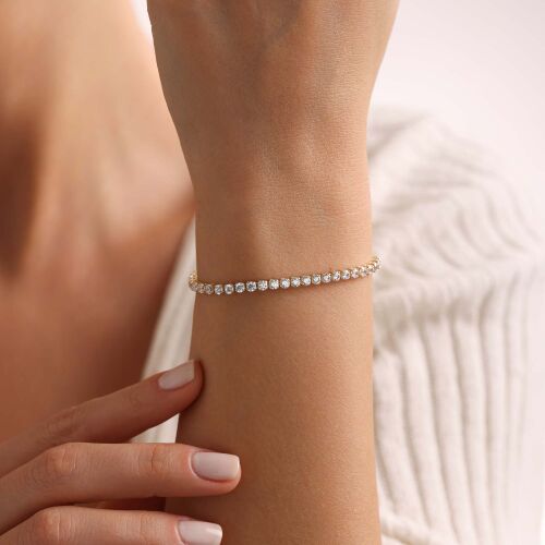 Su Yolu Bileklik 14 Ayar - SembolGold