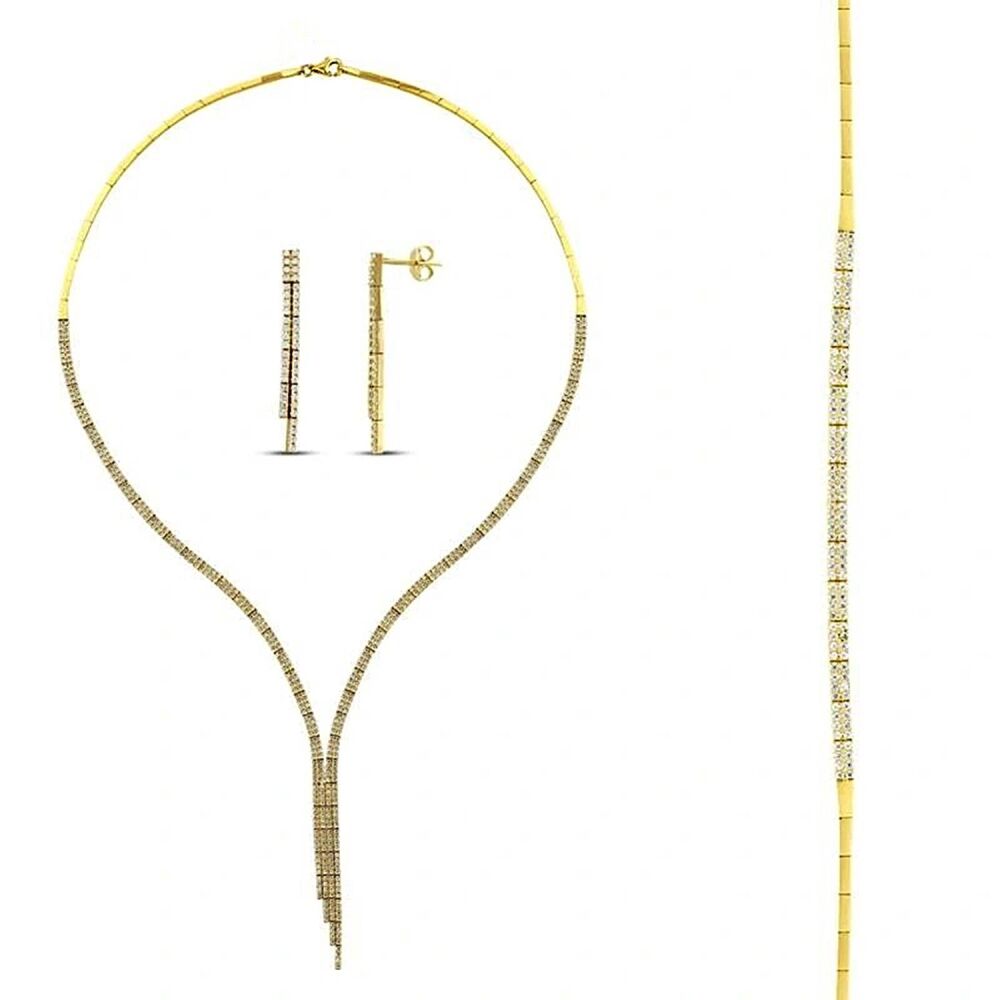 Su Yolu Set İki Sıra 14K