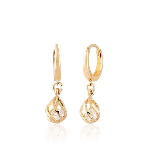 Tektaş Altın Küpe Sallantılı - SembolGold