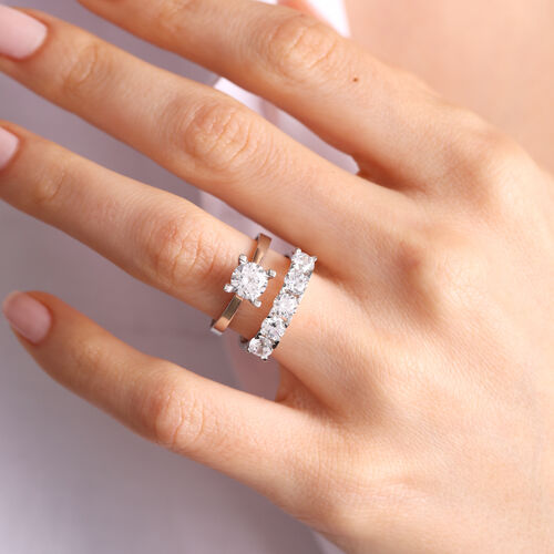 Tektaş & Beştaş Beyaz Altın Yüzük - SembolGold