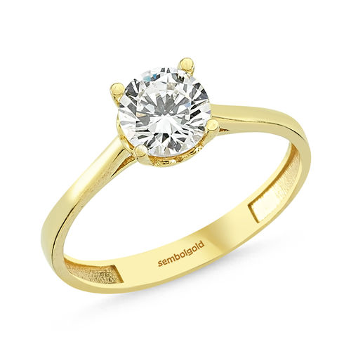 Tektaş Altın Yüzük - SembolGold