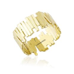 ZigZag Altın Yüzük 14K Gold - Thumbnail