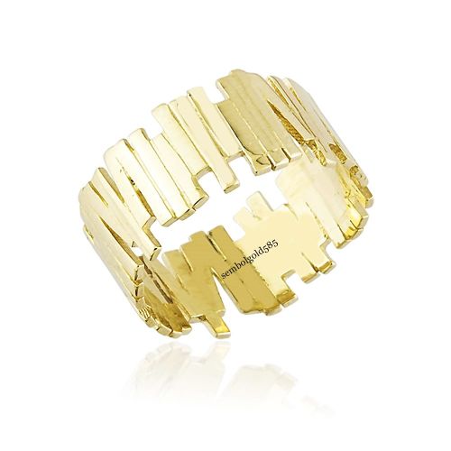 ZikZak Altın Yüzük 14K Gold - SembolGold